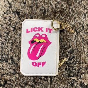 Pink dolphin coin purse